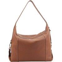 SOSANDAR Women's Berkeley Leather Shoulder Bag in Tan