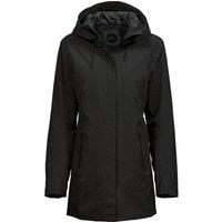 TEE JAYS Women's All Weather Parka in Black | Size: 2XL
