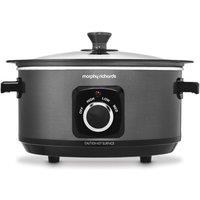 Morphy Richards Sear & Stew 3.5L Slow Cooker in Black