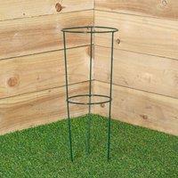 Samuel Alexander Tom Chambers Urban Green Conical Garden Plant Support Ring 20cm- Small in Dark Green