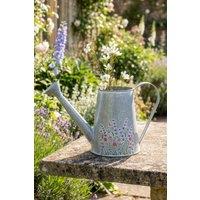 Dibor Traditional Spring Meadow Watering Outdoor Garden Can Flower Planter in Grey | Size: Medium