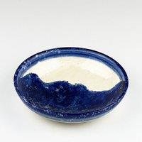 Selbrae House Ceramic Serving Bowl - Medium - Wave in Blue