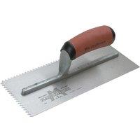 Marshalltown M701sd V 3 16in Notched Trowel Durasoft Handle 11 X 4.1 2in