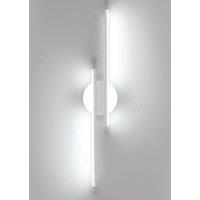 COMELY LED Wall Light Indoor, 24W Modern LED Wall Lights Acrylic, 6500K, 60CM in White