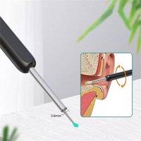 SPETLEK Wireless HD Ear Wax Removal Camera Endoscope Spoon Pick Cleaning Kit in White