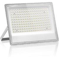 SPETLEK 150W LED Floodlight Outdoor Garden Security Lamp Cold White in Grey