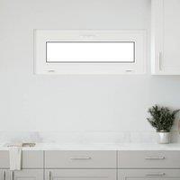 Berkfield Home Basement Window RISOR 100x40 cm Tilt 2 Glazing Anthracite