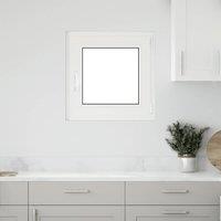 Berkfield Home Basement Window RISOR 50x50 cm Tilt&Turn DIN Right Anthracite