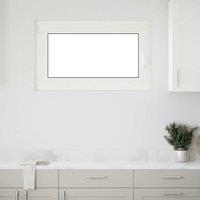 Berkfield Home Basement Window "RISOR" 100x70 cm Tilt&Turn DIN Left Anthracite
