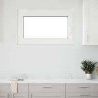 Berkfield Home Basement Window "RISOR" 100x60 cm Tilt&Turn DIN Left Anthracite