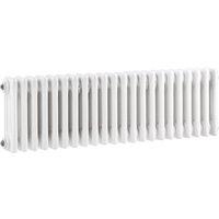 Balterley Triple Column Traditional Radiator 300 x 999mm - High Gloss White