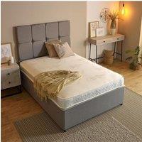 eXtreme Comfort Ltd The Pluto Stress-Free Essentials 17cm Deep White Border Hybrid Spring Mattress | Size: EU Single