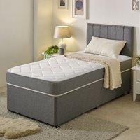 Starlight Beds Cube Memory Foam Hybrid Spring Mattress in Grey | Size: EU Single