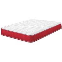 eXtreme Comfort Ltd 18cm Hybrid Memory Foam Spring Mattress CoolTouch Cover in Red | Size: EU Single