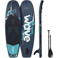 Wave Sups Wave Surf 3.0 Inflatable Stand-Up Paddle Board (8'6") in Navy