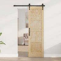 Berkfield Home Interior Door "ORKDAL" 61x198.5 cm Solid Wood Pine in Beige