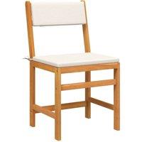 Berkfield Home Beautiful 3 Piece Balcony Set with Cushions Solid Wood Acacia in Brown