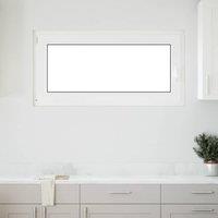 Berkfield Home Basement Window "RISOR" 120x60 cm Tilt&Turn DIN Left Anthracite