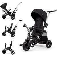 Kinderkraft EASYTWIST 5 in 1 Tricycle Stroller with Parent Handle 5 Point Harness in Black