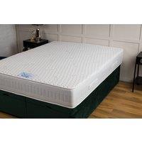 UK Bed Furniture Super Reflex Foam Mattress in White | Size: King