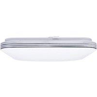 Milagro Palermo LED White Ceiling Lamp 33cm Remote Control