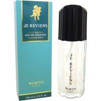 Worth Women's Je Reviens Eau de Toilette Spray 100ml in White
