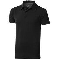 Elevate Men's Markham Short Sleeve Polo in Black | Size: XL