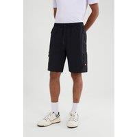 Ellesse Men's Bullseye Cargo Short in Black | Size: XS