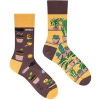 SPOX SOX Men's 1 Pack Mismatched Novelty Odd Socks - Gardening | Size: 11-13