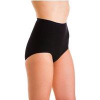La Marquise Women's 2 Pack Cotton Control Maxi Briefs in Black | Size: 16
