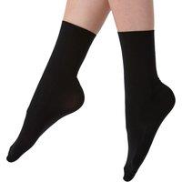 Silky Dance Women's Essentials Ballet Socks in Black | Size: 12.5-3