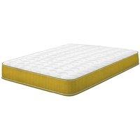 eXtreme Comfort Ltd 18cm Hybrid Memory Foam Spring Mattress CoolTouch Cover in Yellow | Size: King