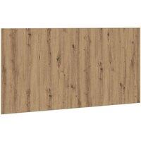 Berkfield Home Bed Headboard Artisan Oak 160x1.5x80 cm Engineered Wood in Brown