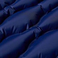 Berkfield Home Self Inflating Camping Mattress with Pillow 1-Person Navy Blue