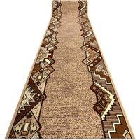 RugsX Bcf Baryton Runner in Beige | Size: 120 cm x 380 cm