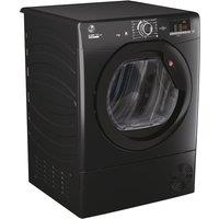 HOOVER HLE C9DGB - Black 9KG Condenser Tumble Dryer - B energy