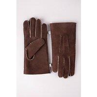Lakeland Leather Women's Sheepskin Gloves in Brown | Size: Small
