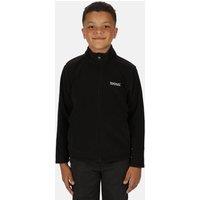 Regatta 'King II' Full Zip Walking Fleece in True Black | Size: 5-6 Years