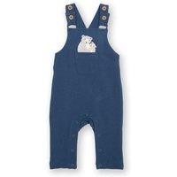 Kite Baby Snuggle Bear Dungarees in Navy | Size: 1 m