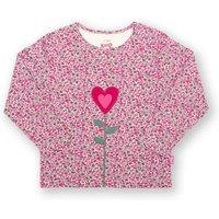 Kite Girl's Sweet Ditsy T-Shirt in Pink | Size: 6-9 m