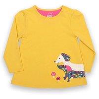 Kite Girl's Flora & Albie Tunic in Yellow | Size: 9-12 m