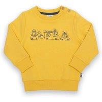 Kite Boy's Happy Helpers Sweatshirt in Yellow | Size: 9-12 m