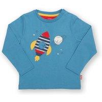 Kite Boy's Space Pals T-Shirt in Blue | Size: 6-9 m