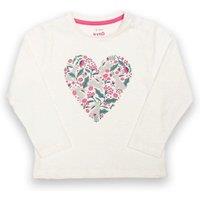 Kite Girl's Forest Belle T-Shirt in Cream | Size: 6-9 m