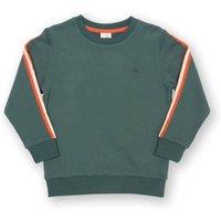Kite Boy's Side Stripe Sweatshirt in Green | Size: 5 Years