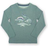 Kite Boy's Veggie Dinos T-Shirt in Green | Size: 8 Years