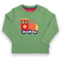 Kite Boy's Star Engine T-Shirt in Green | Size: 3-6 m