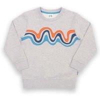 Kite Boy's Ripple Run Sweatshirt in Grey | Size: 5 Years
