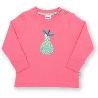 Kite Girl's Pear-Fect Sweatshirt in Pink | Size: 7 Years