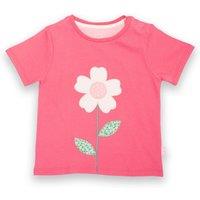 Kite Girl's Fab Flower T-Shirt in Pink | Size: 9-12 m